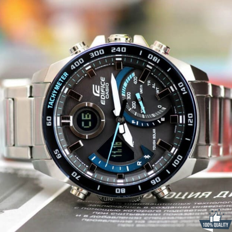 YW-21110  EDI- 01x Silver Watch.