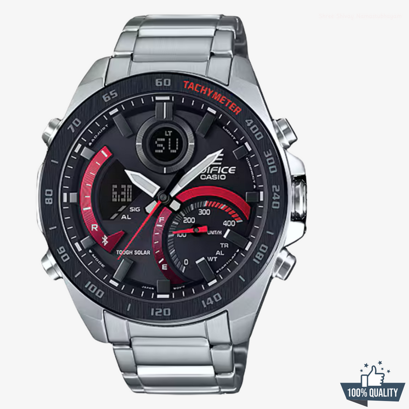 ED-21114512 Silver Stainless Steal Watch.