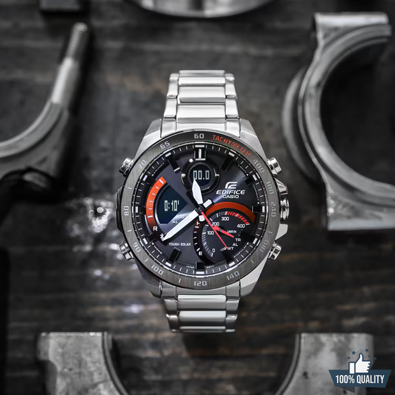 ED-21114512 Silver Stainless Steal Watch.