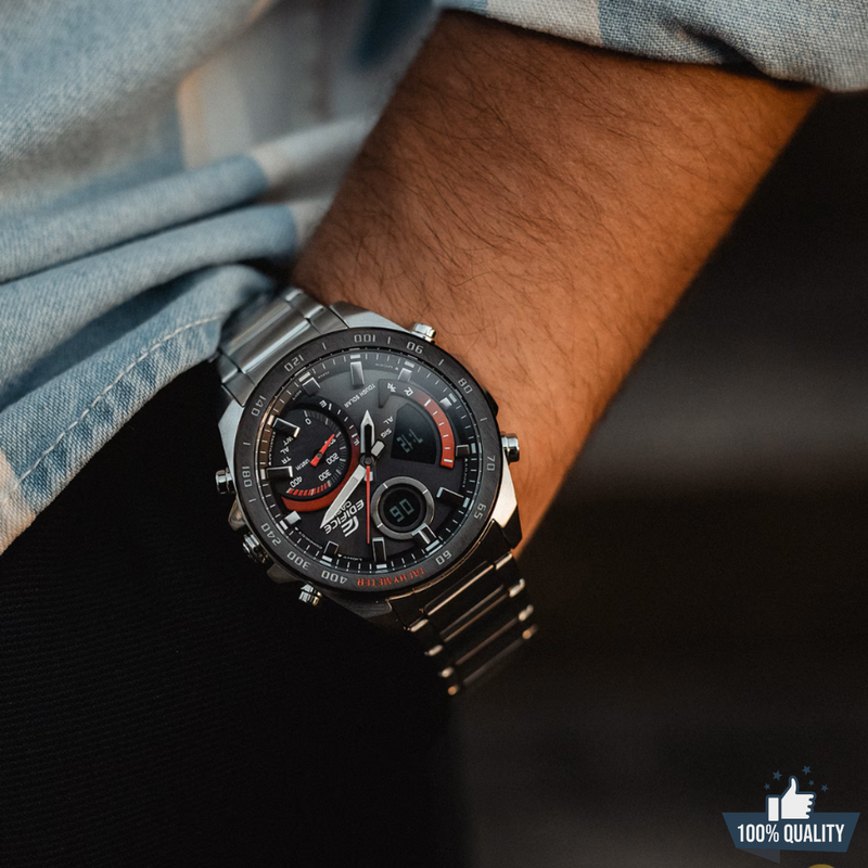 ED-21114512 Silver Stainless Steal Watch.
